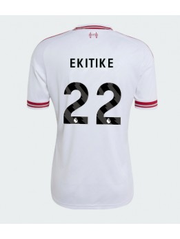Moški Nogometna dresi replika Liverpool Hugo Ekitike #22 Gostujoči 2026-27 Kratek rokav Moški Nogometna dresi replika Liverpool Hugo Ekitike #22 Gostujoči 2026-27 Kratek rokav
